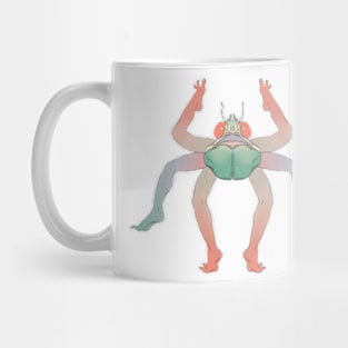 Pedesanthropus insectus Mug